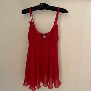 CinemaEtoile Red Babydoll/Nightie